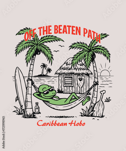 design vintage retro tshirts with handdrawn illustrations and outdoor clothing