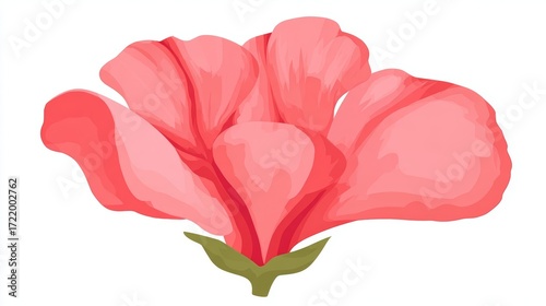 Red and pink rose petals forming a heart shape