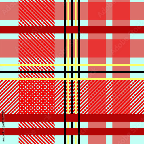 Checkered pattern, seamless.Vector illustration