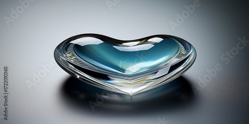 diamond ring in heart shape