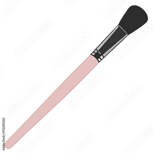 Elegant makeup brush for flawless beauty application, a must-have for every makeup artist and beauty influencer, enhance your natural glow