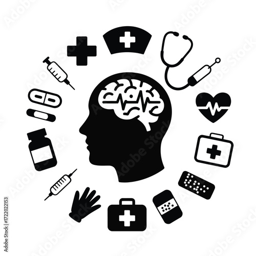 High-Quality Medical & Health Icons   Minimal Vector Elements for Hospitals, Clinics & Digital Health Solutions