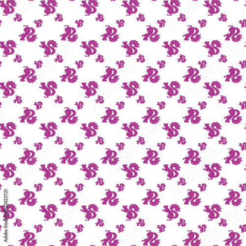 
Seamless childish pattern with cute farm animals creative kids texture