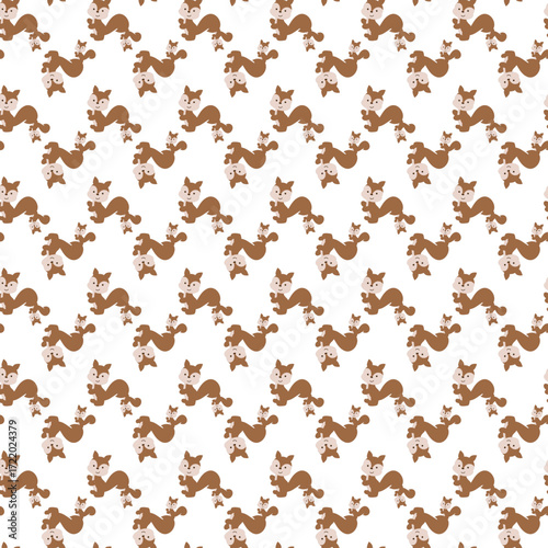 
Seamless childish pattern with cute farm animals creative kids texture