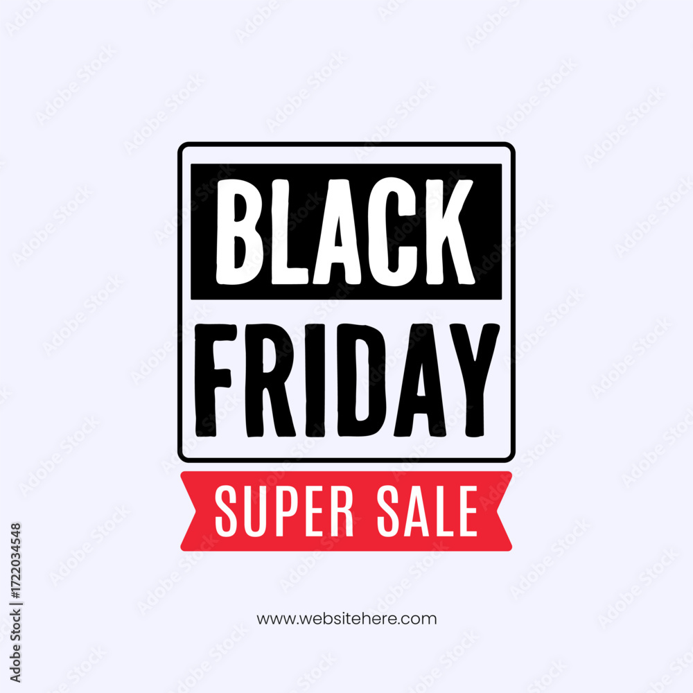 Obraz premium Black Friday, Black Friday Sale Template, Black Friday Discount Tag, Black Friday Banner, Offer, Coupon, Voucher, Clearance, Black Friday Marketing Flyer, Black Friday Vector Design