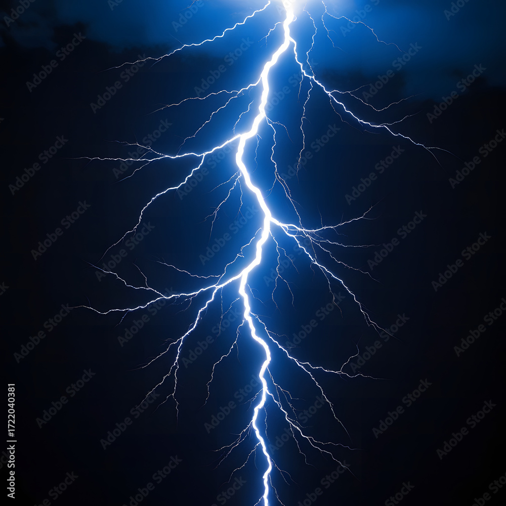 Fototapeta premium lightning in the sky