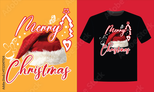 Christmas typography T shirt Design, Christmas is the most wonderful time