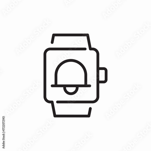 icon vector watch clock 