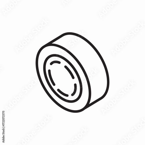 icon vector wheel tire vehicle 