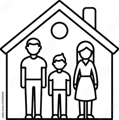 Home Is Where We Stand, Sheltered Together, Family Within Walls, Family Within Walls