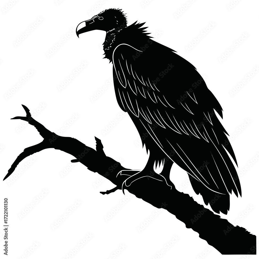 Fototapeta premium crow on a branch