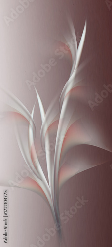 Wallpaper Mural Decorative frame beauty floral graphic art Torontodigital.ca