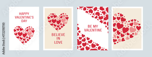 Valentine’s Day cards set featuring hand-drawn heart doodles and sketches, vintage-style vector illustrations perfect for romantic, artistic, and personalized greeting cards in DIN A6 format.
