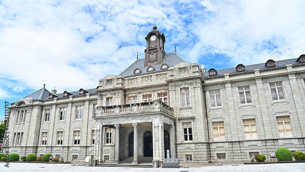 Fototapeta premium 山形県郷土館 文翔館 山形県山形市