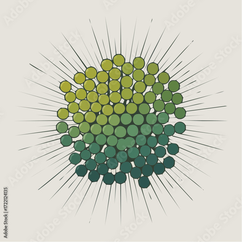 seedling burst optimistic print for stationery and eco-brand packaging — small-growth motif that resonates with sustainability-minded consumers