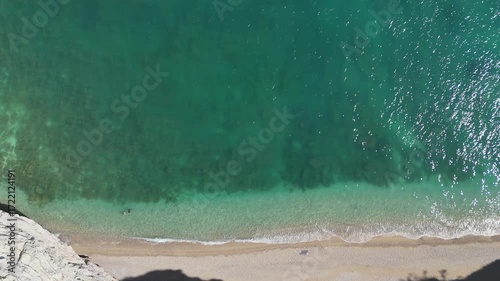 mare onde puglia Italia drone