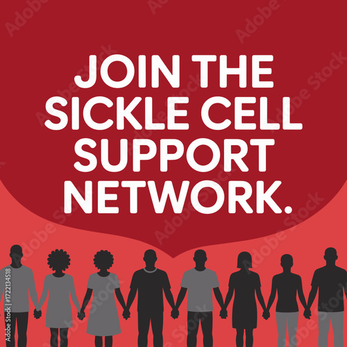 Join the Sickle Cell Support Network Poster