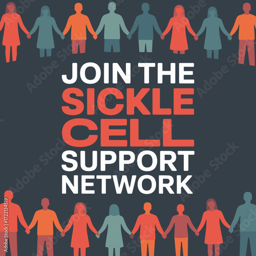 Join the Sickle Cell Support Network Poster