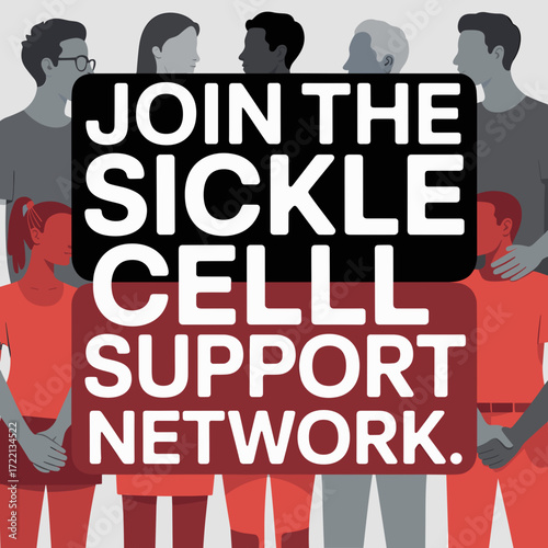 Join the Sickle Cell Support Network Poster