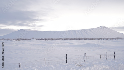 Hverfjall, Mývatn Iceland winter
