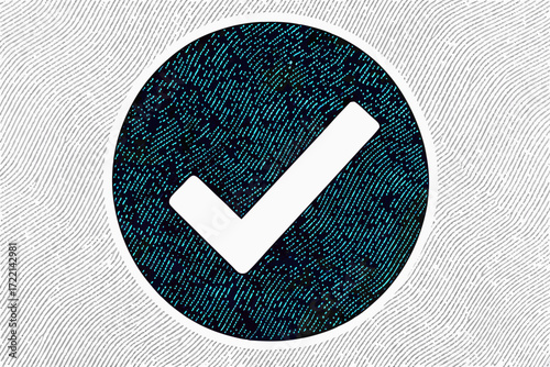 Green Check Mark Icon: Approved, Complete, Success Symbol