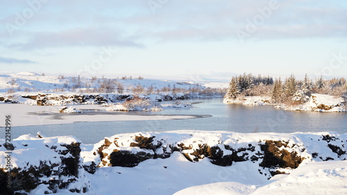 Mývatn Iceland winter