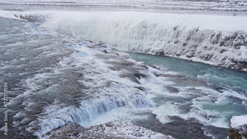 Gullfoss winter Iceland