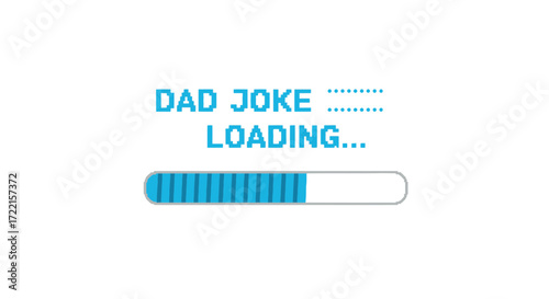Dad joke loading design great for fathers day gifts, dad shirts, mugs, cards, and other projects funny gift idea