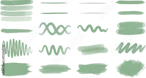 Minimalist background in soft green and white tones for presentations