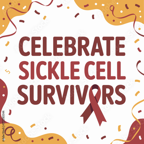 Celebrate Sickle Cell Survivors Poster