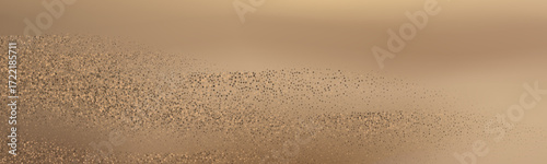 Abstract golden sand dunes landscape.Contrasting ridges and flowing landscapes.
