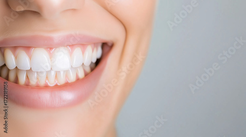 Wallpaper Mural Bright smile showcasing healthy teeth and dental hygiene for oral care and health promotion Torontodigital.ca