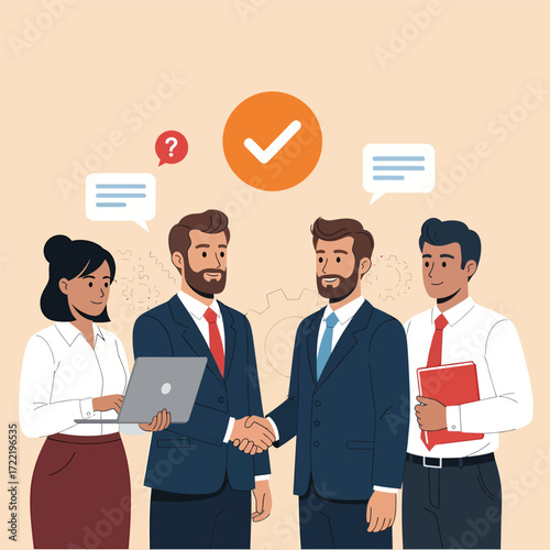 Business Agreement Successful