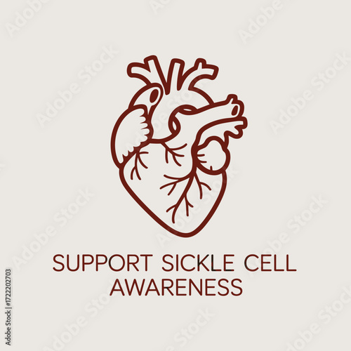 Support Sickle Cell Awareness Poster