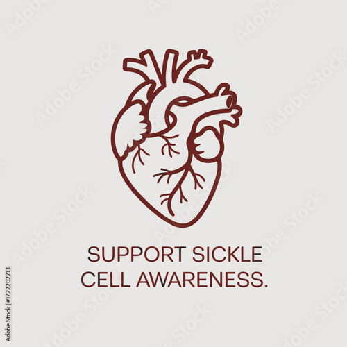 Support Sickle Cell Awareness Poster