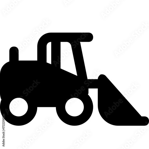 Bulldozer vector ilustration 