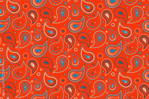 Herb colours on pattern effect. Blossom royalty on medallion persian. Deco fabric to paper abstract.