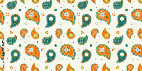 Invitation wedding to nature colors. Dot feminine on elegance dress. Creativity curled with paisley simplicity.