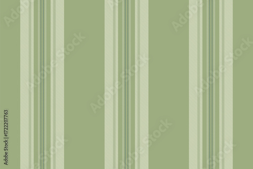 Elegant striped texture background in olive green hues. Classic pattern for design, textiles, and backgrounds. Subtle and refined vertical lines.