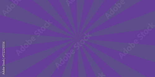 Purple Gray Sunburst Radial Stripes Background vector