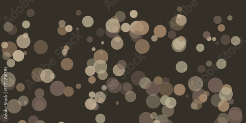 Abstract Brown Beige Bokeh Circles Background texture