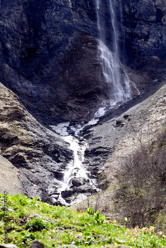 Wasserfallarena von Batöni, Mels, Kanton St. Gallen