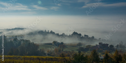 inverno in collina