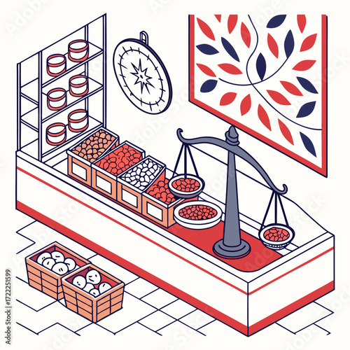 vector illustration of a movie projector