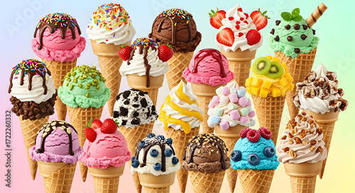 ice cream collection