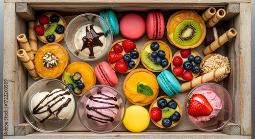 easter eggs in a basket