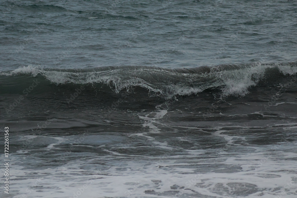 Obraz premium waves on the beach