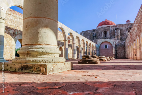 Ex Convento de Santiago Apóstol de Cuilapam de Guerrero, Oaxaca, México.