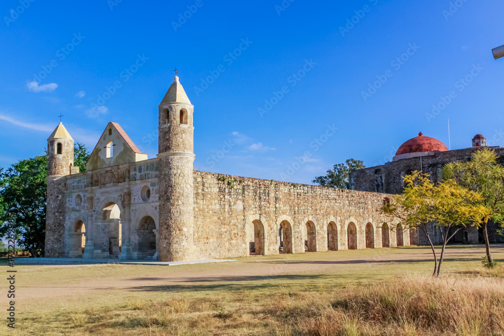 Fototapeta premium Ex Convento de Santiago Apóstol de Cuilapam de Guerrero, Oaxaca, México.