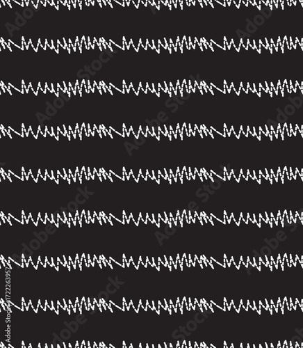 Hand drawn seamless pattern